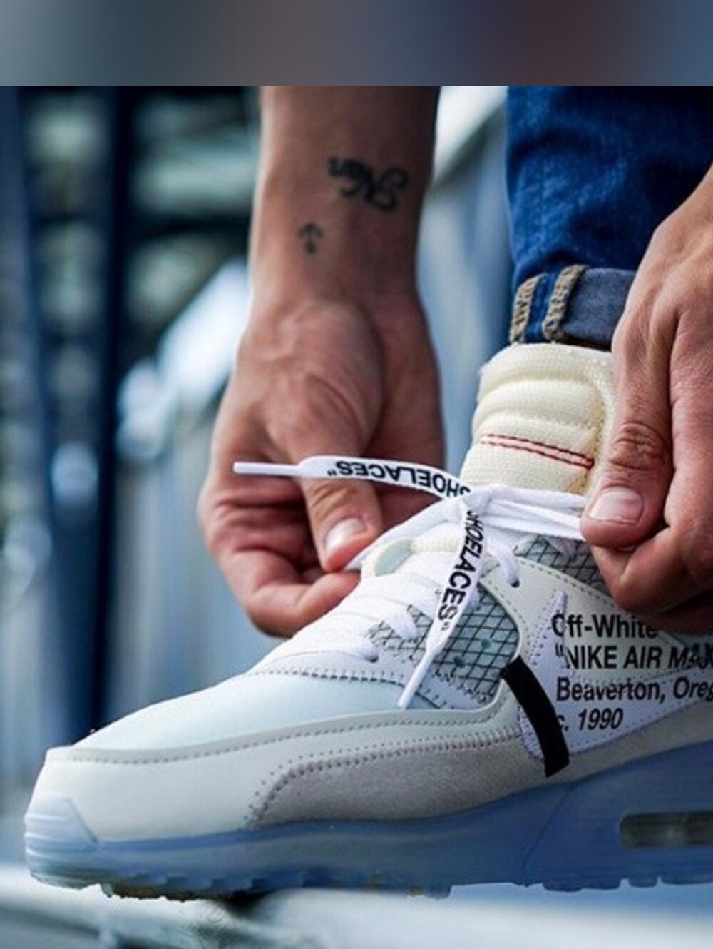 Size 11 - Nike Air Max 90 x OFF-WHITE The Ten 2017